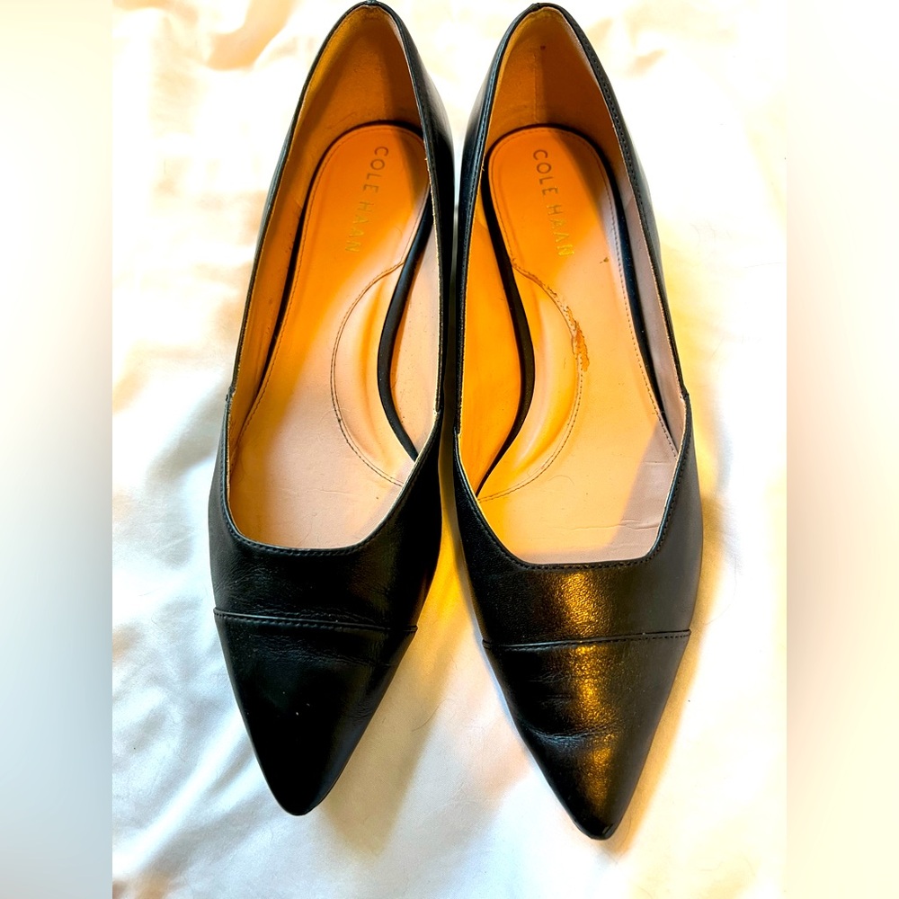 Cole Hann | Block Heel Pumps | Black | 7.5